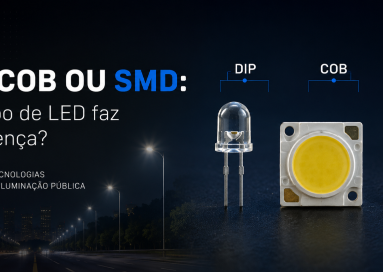 Tipos de LED na iluminação pública